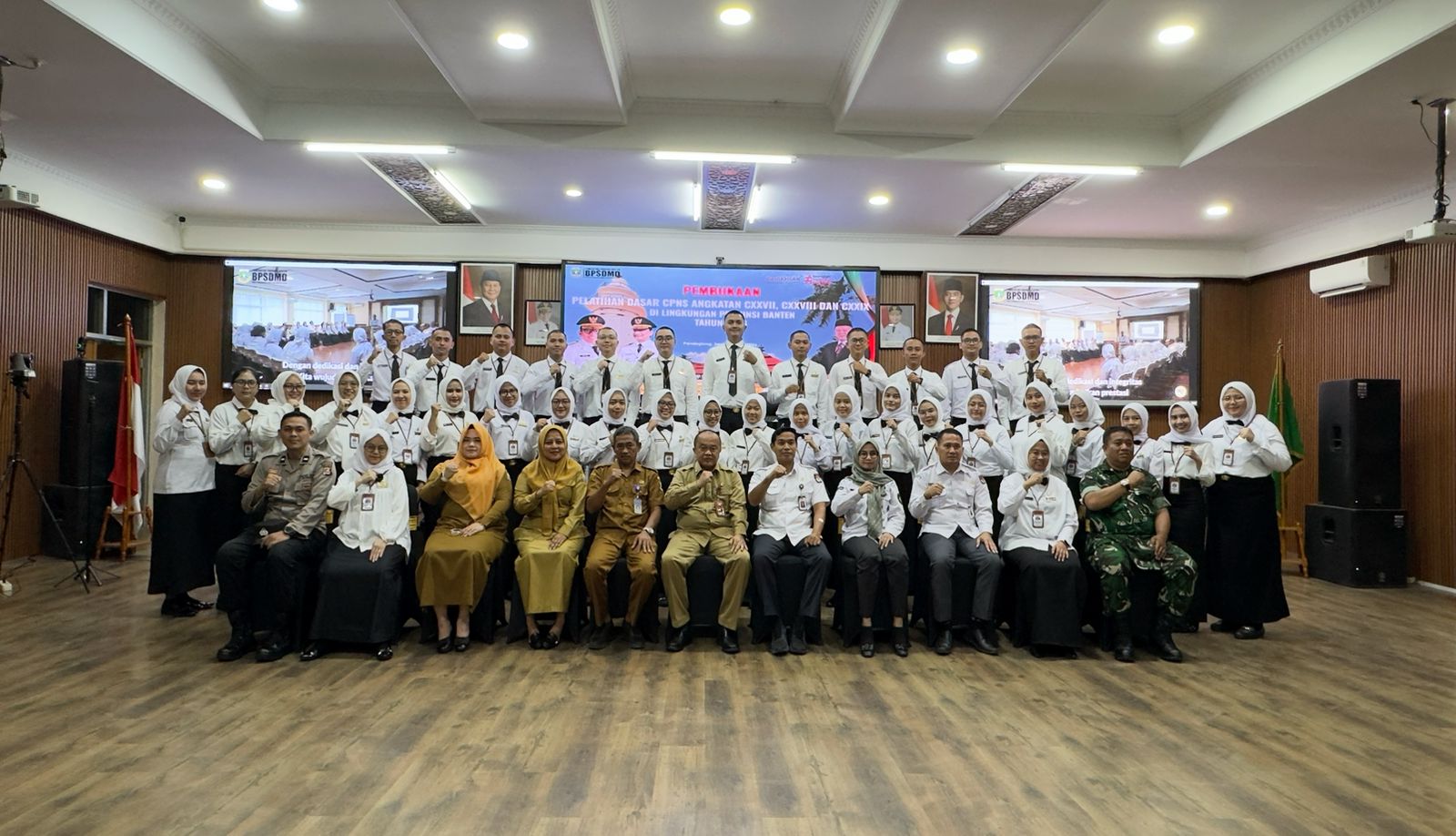 PEMBUKAAN PELATIHAN DASAR CPNS DILINGKUNGAN PEMERINTAH PROVINSI BANTEN TAHUN 2026